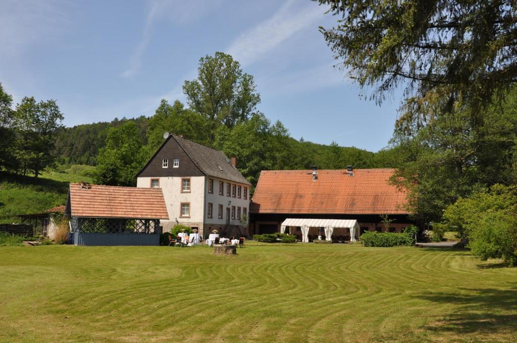 Landgasthof Geiersmuhle Hotel Vielbrunn Kültér fotó